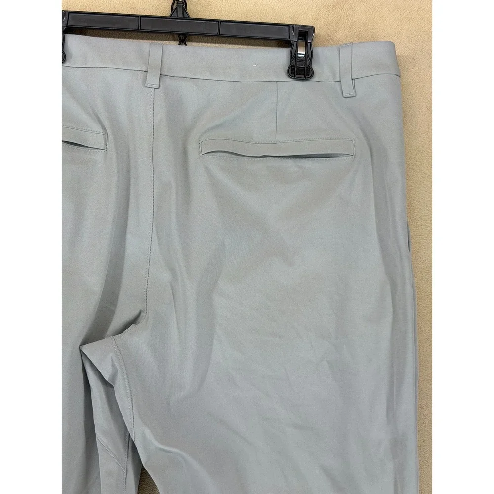 Lululemon ABC Pants Jogger Classic Fit Light Grey Mens Size 40 Stretch Preppy‎
